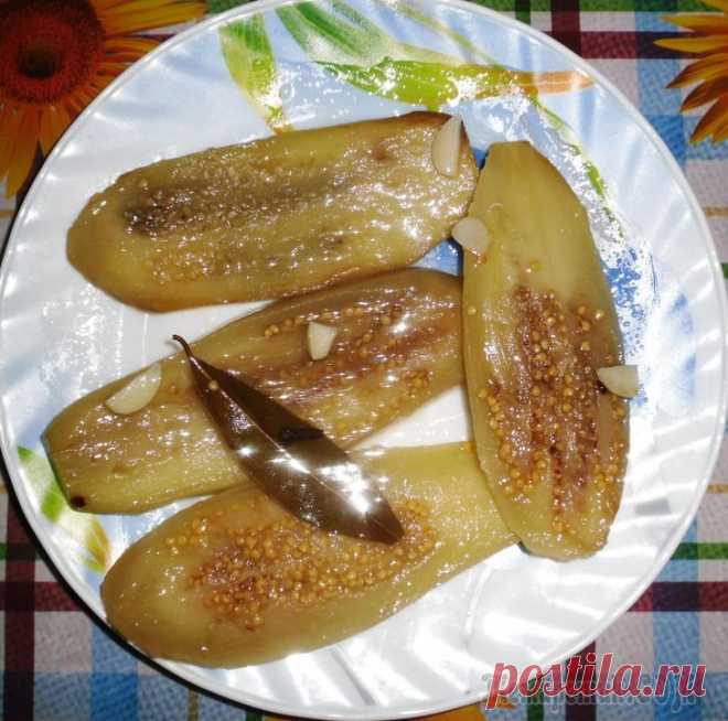Холодная закуска «Маринованные баклажаны»