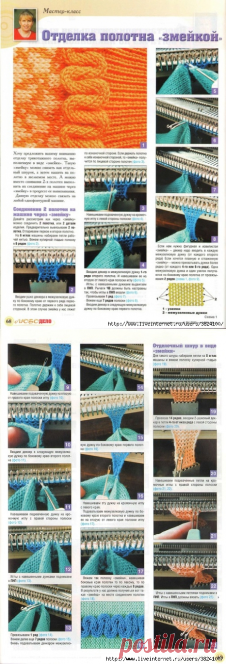 Мастер классы машинное вязание: Дневник группы «ВЯЖЕМ ПО ОПИСАНИЮ»: Группы - женская социальная сеть myJulia.ru