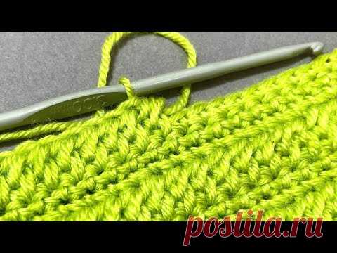 😍 С изнанки узор тоже бывает красивым | Детское одеяло, плед крючком.
