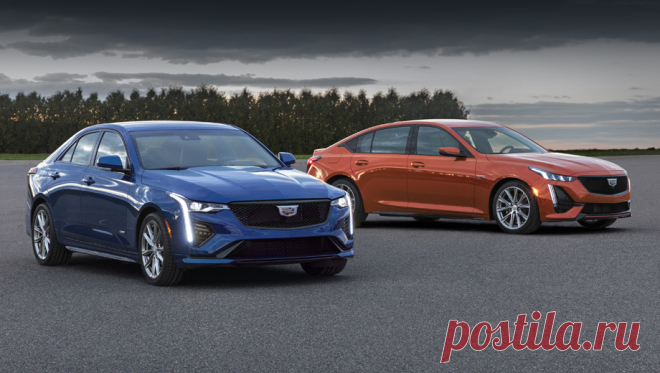 Седаны Cadillac CT4-V и CT5-V раскрыли сходства и отличия Компания Cadillac продолжила укрепление своего высокопроизводительного суббренда V-Series, представив пару сородичей CT4-V и CT5-V, дополняющую
