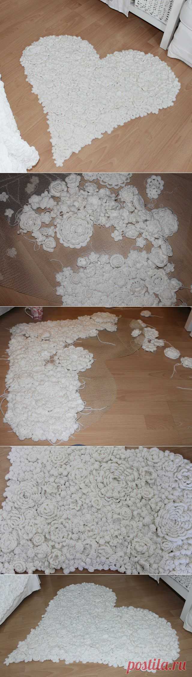 Коврик, вязаный крючком (Diy) / Вязание / ВТОРАЯ УЛИЦА