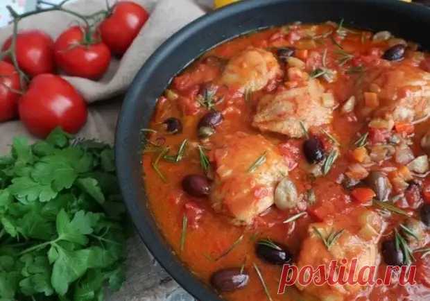 Курица по-охотничьи «Каччиаторе» - Будет вкусно - 29 февраля - 43484733592 - Медиаплатформа МирТесен