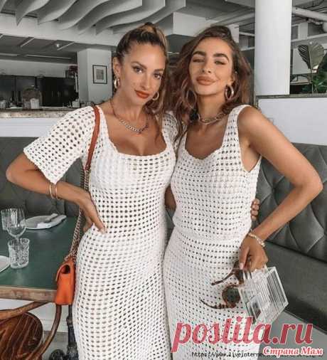 Платье или блузка. Решение за вами! - Все в ажуре... (вязание крючком) - Страна Мам