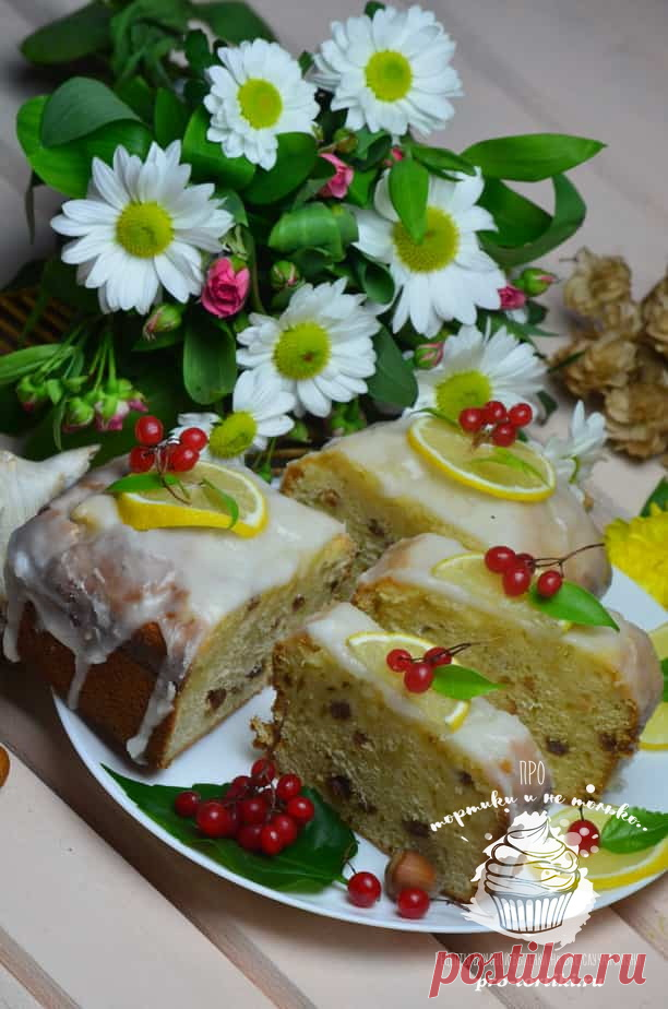 Простой лимонный кекс - пошаговый рецепт приготовления с фото
