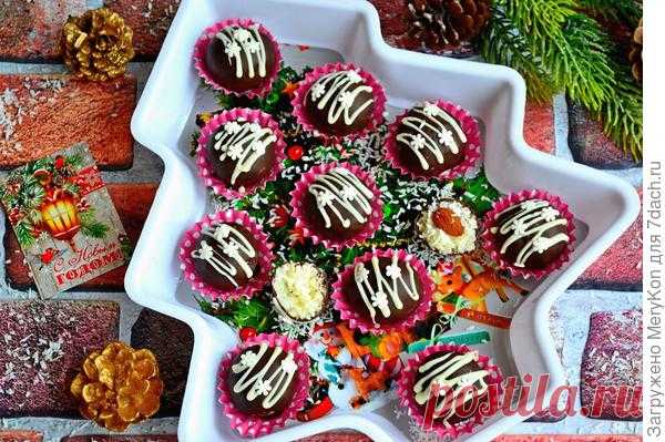 Конфеты из кокосовой стружки в шоколаде. Пошаговый рецепт с фото