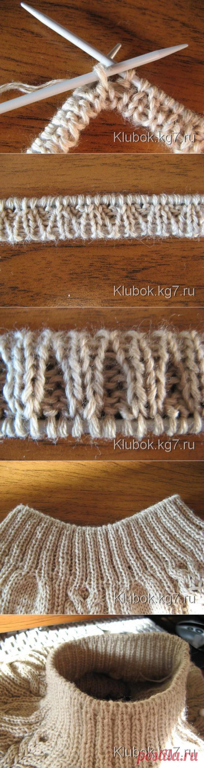 Эластичная резинка 2х2 | Клубок