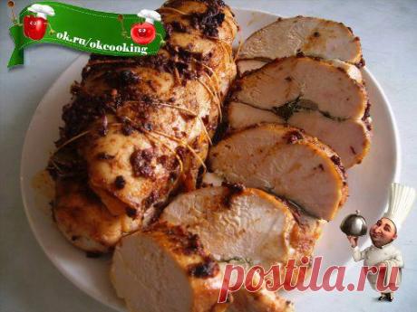 Пасторма из индшачьей грудки
Ингредиенты
500 гр. индейки (или курица)
1 ст. л. паприки (сладкая в порошке)
4 гр. мускатного ореха
2 ст. л. соль
1 ч. л. чеснок
2 ст. л. оливкового масла
1 ч. л. мёд

Способ приготовления
1.Индюшачью грудку замочить в рассоле из расчёта 2 ч.л. соли без горки на стакан воды, оставить на 2–3 часа.