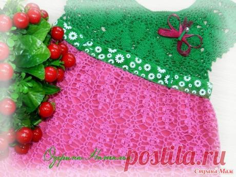 Платье "Принцесса на горошине" - Вязание - Страна Мам