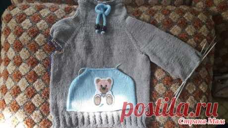 Вязаная история №41. Свитшот. Вяжем вместе регланом сверху. - Вязание спицами - Страна Мам