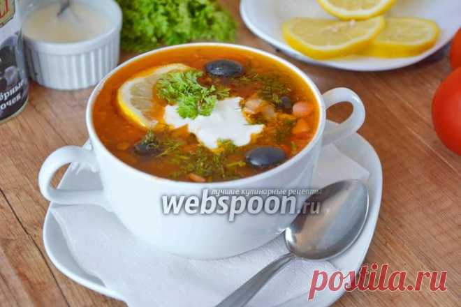 Солянка с курицей и сосисками рецепт с фото, как приготовить на Webspoon.ru