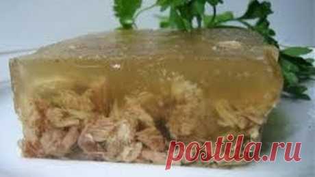 Как правильно приготовить вкусный холодец...