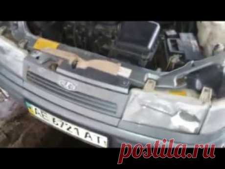 Снятие переднего бампера ВАЗ 2110