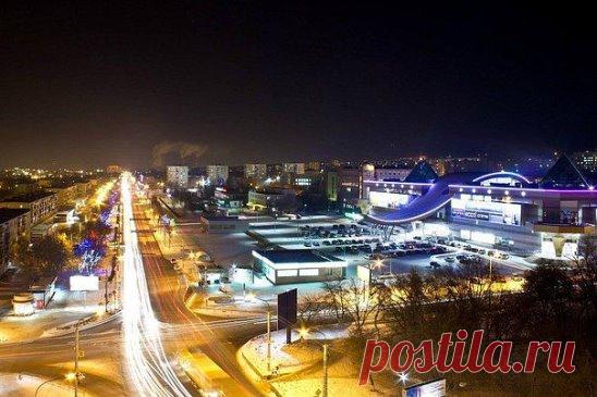 Одноклассники. Родной ночной Миасс!