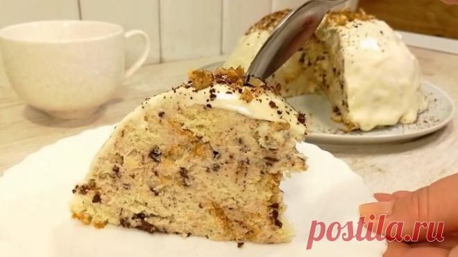 ПЛОМБИРНЫЙ ТОРТ ПАНЧО! Великолепный десерт без выпечки!