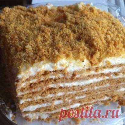Самый лучший рецепт Торта сметанник