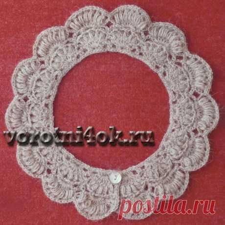 Вязание-крючок-РАЗНОЕ &gt;Воротник
