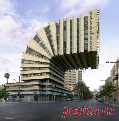 Необычное здание.