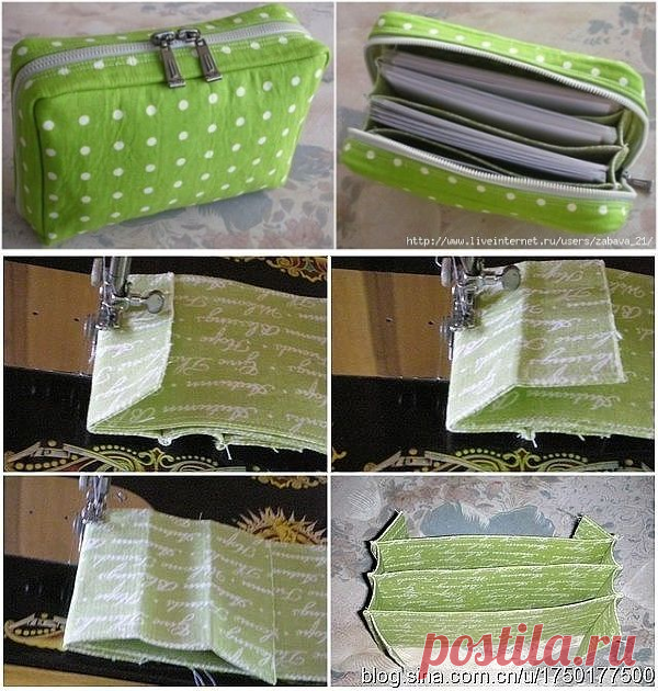 Мастер-класс по пошиву косметички-органайзера — DIYIdeas