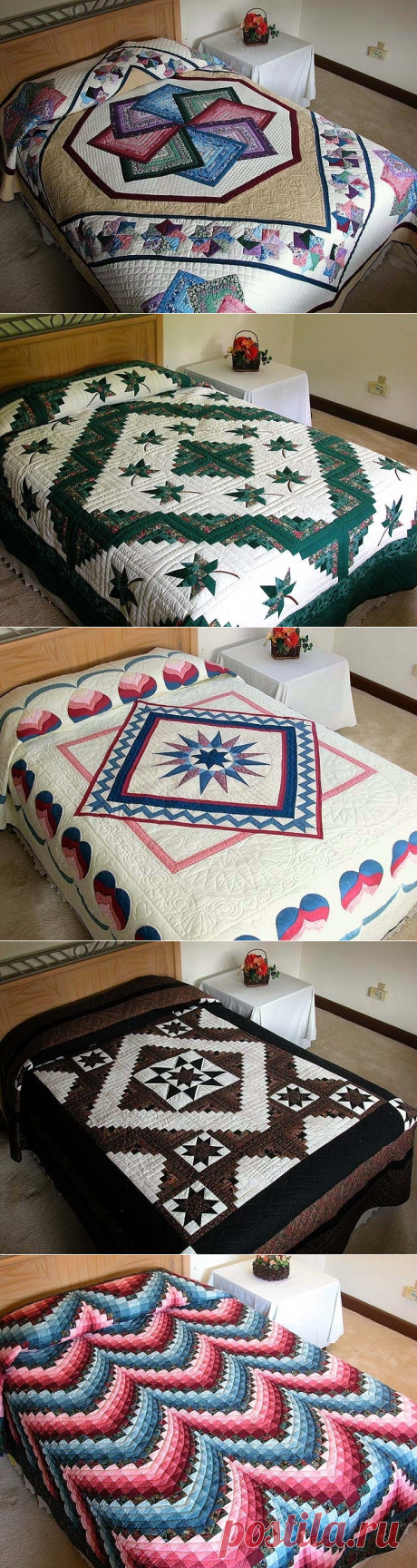 ВЕЛИКОЛЕПИЕ ЛОСКУТНЫХ ПОКРЫВАЛ.