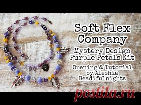 Soft Flex Company Mystery Design Purple Petals Kit Opening &amp; Tutorial