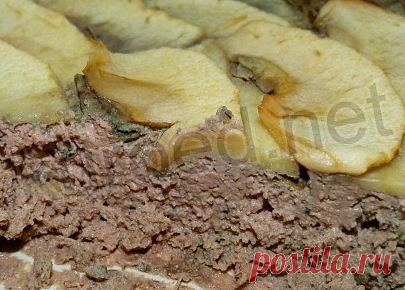 Паштет из куриной печени с яблоками - Кулинарный ответ