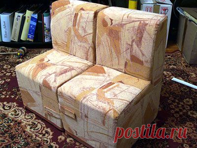 Мягкая мебель для малыша из картона