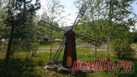 Ветряная мельница своими руками для дачи и сада - Самоделкино - медиаплатформа МирТесен