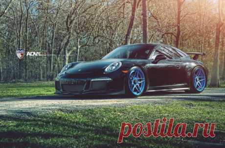 Porsche 911 GT3 на дисках от ADV.1