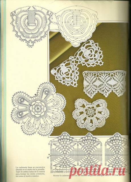 Кайма крючком (подборка)- 5 - Страна Мам