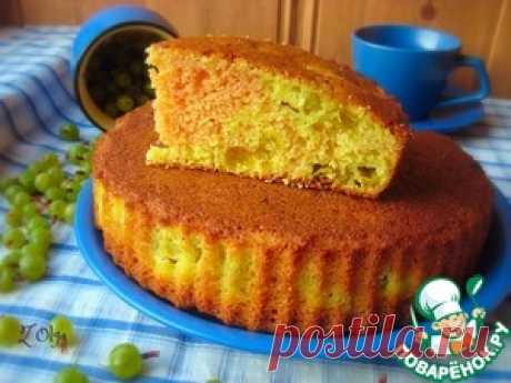 Манник с крыжовником - кулинарный рецепт