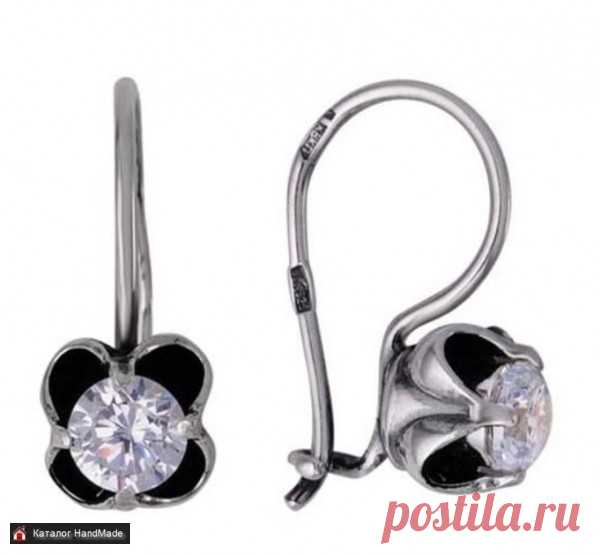Серьги стекло ювелирное PRECIOSA ручной работы купить в Минске и Беларуси, цены на HandMade