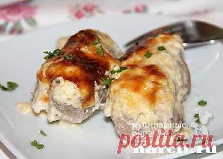 Рулетики из свинины с яблоками | Харч.ру - рецепты для любителей вкусно поесть