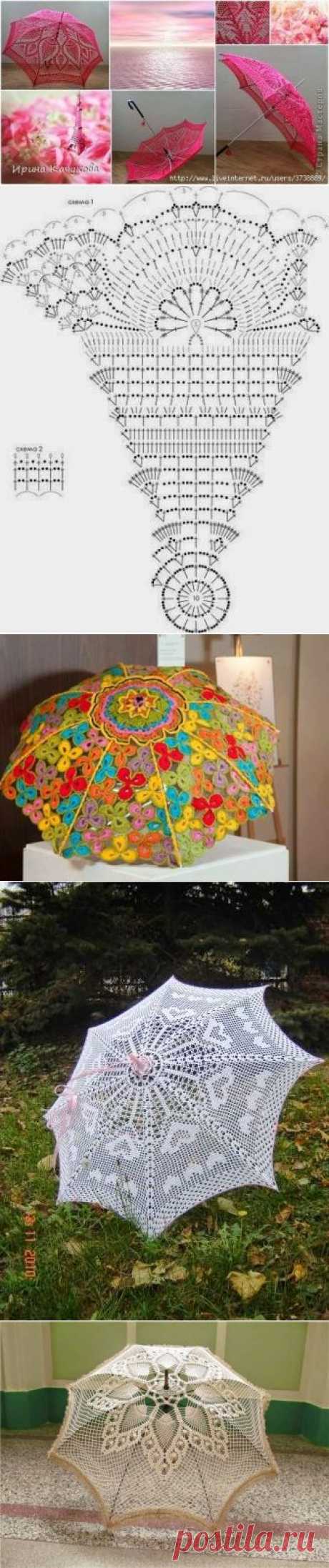 Irish crochet &amp;: Зонты