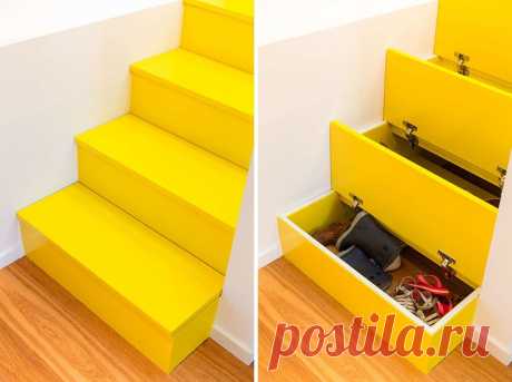 14 Hidden Storage Ideas for Small Spaces | Brit + Co