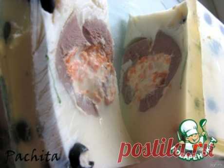 Заливное с фаршированным языком - кулинарный рецепт