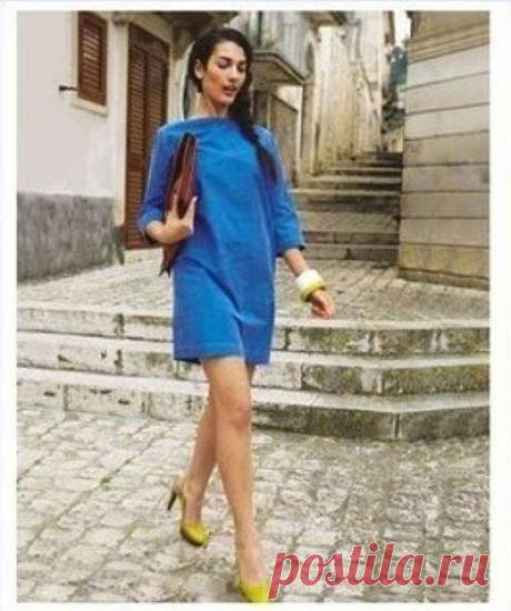 Простая выкройка платья