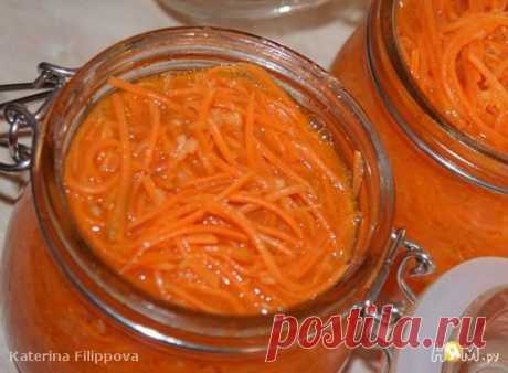 Морковь по-корейски - Рецепт с пошаговыми фотографиями - Ням.ру