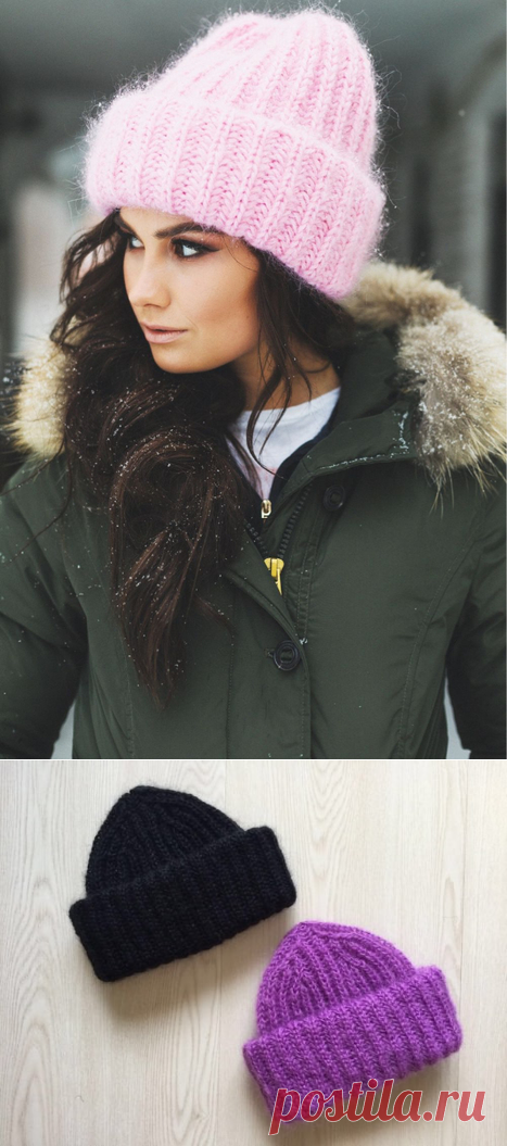 КАК БЫСТРО И ПРОСТО СВЯЗАТЬ ШАПКУ 