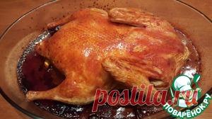 Новогодний детский утёнок в соевом соусе - кулинарный рецепт