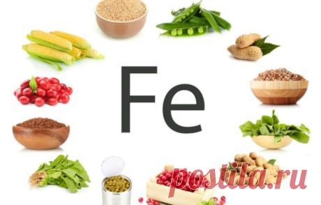Какие продукты содержат железо, для чего оно необходимо — Здоровое питание и фитнес