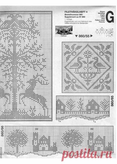 Альбом«Burda special E860/1983 Filet au crochet 4»