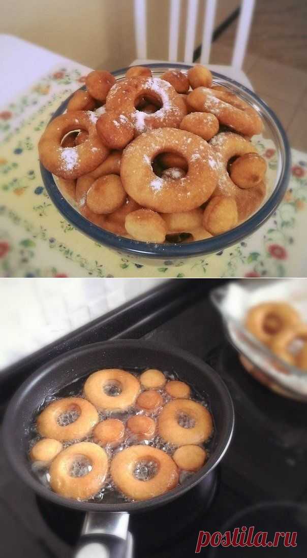 Пышки на сгущенке