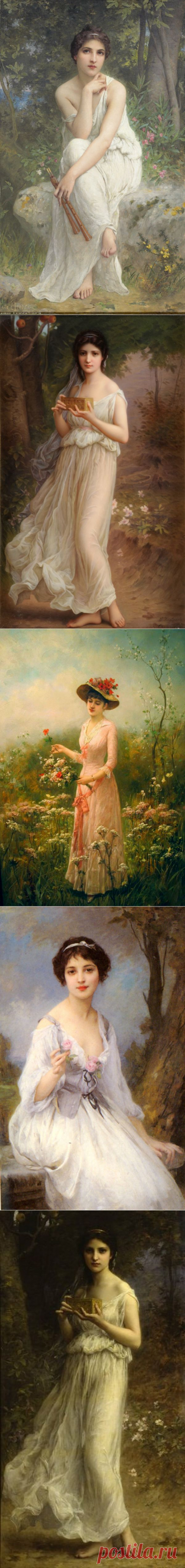 Charles-Amable Lenoir (1861-1940) - французский академический художник, ученик Адольфа Вильяма Бугро.