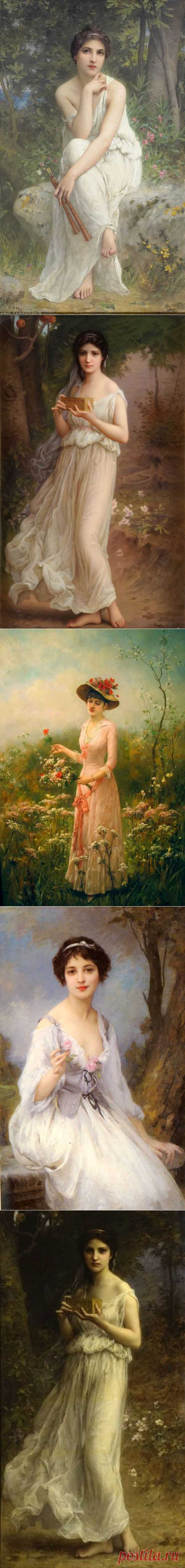 Charles-Amable Lenoir (1861-1940) - французский академический художник, ученик Адольфа Вильяма Бугро.