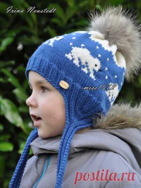 Шапочка с медвежатами
