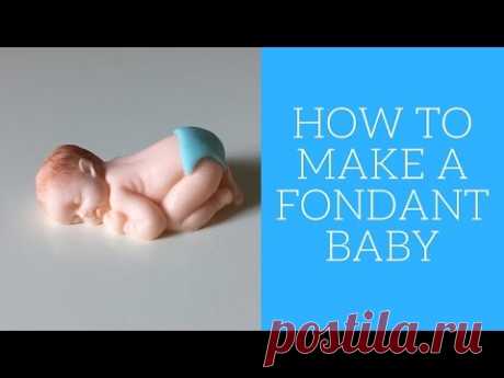 How to make a fondant baby