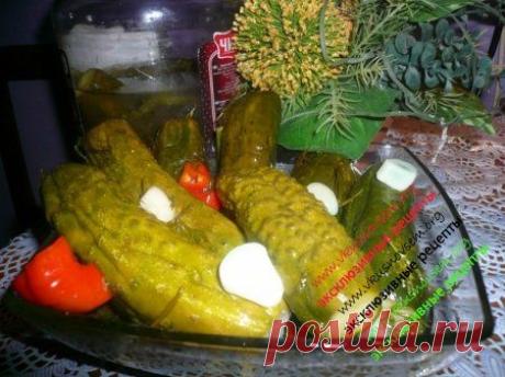 Огурчики "Пикантэ" » Вкусно Всем - Рецепты с фото, кулинария