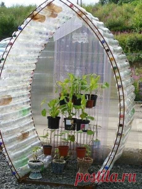 Идеи для дачи из пластиковых бутылок — Сделай сам, идеи для творчества - DIY Ideas
