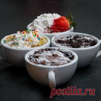 3-Minute Mug Cakes 4 Ways | Recipes