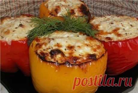 Перец фаршированный курицей // ОПТИМИСТ